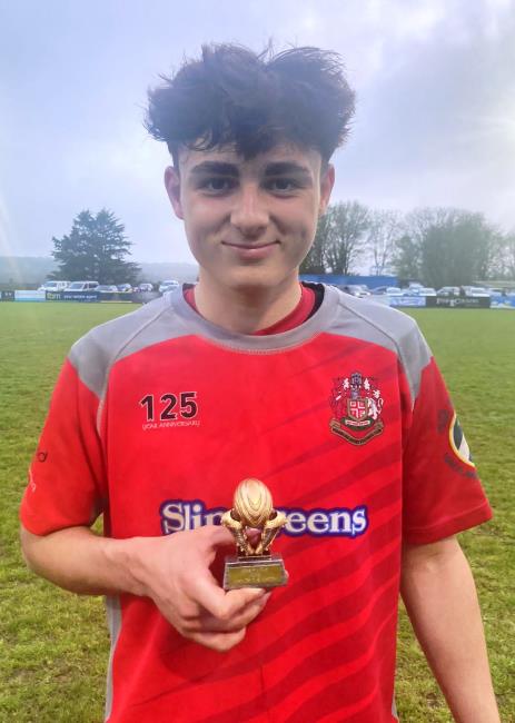 Bowyn Clark - chosen as man of the match