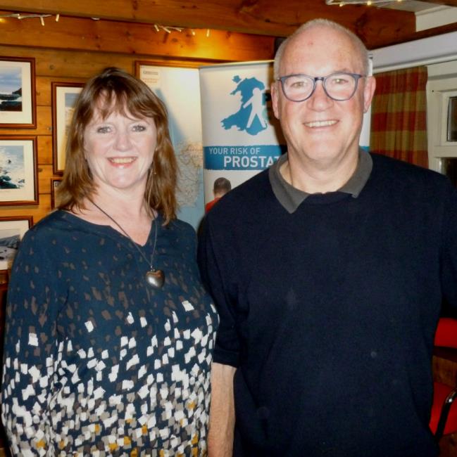 Bethan Thomas Price and Eddie Butler
