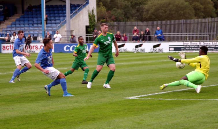 Ben Fawcett scored with a stunning strike