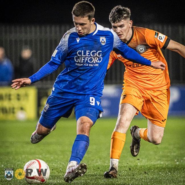 Ben Fawcett opened the scoring for Haverfordwest County