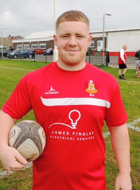 Ben Jenkins - scored only try for Whitland