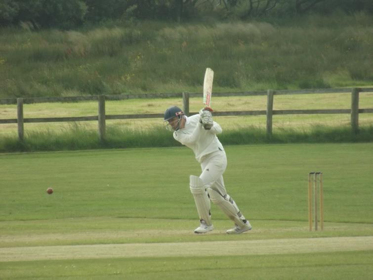 Ben Jones - batted well for Llanrhian
