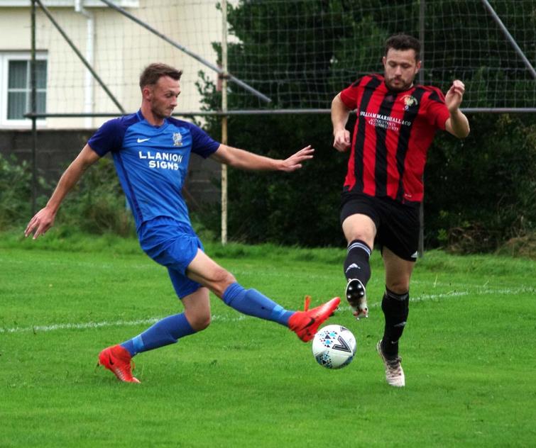 Ben Steele and Jonny Horgan come together at Monkton Lane