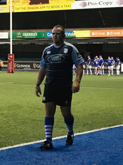 Big Al at the National stadium