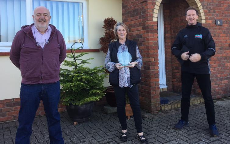 Bill Carne, Alice Watts and Alan Jones