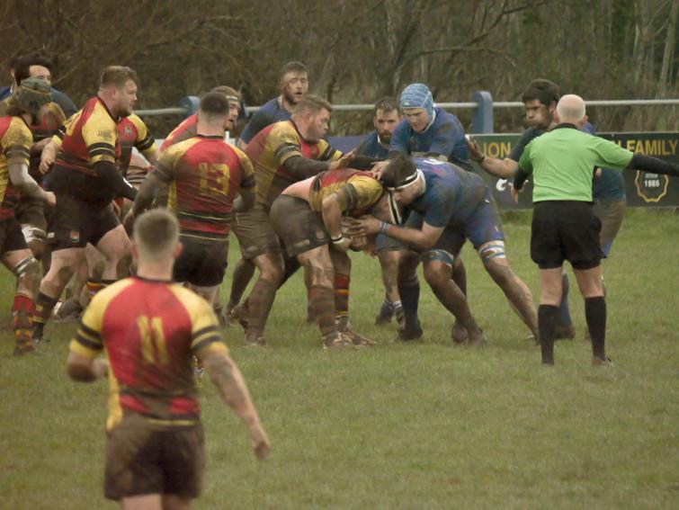 Mud aplenty at Haverfordwest (William John)