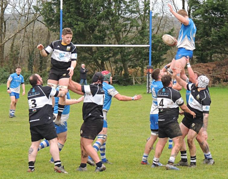 Blues win lineout ball