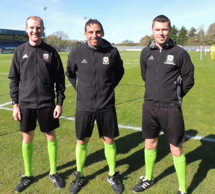 Bryn Markham-Jones and assistants