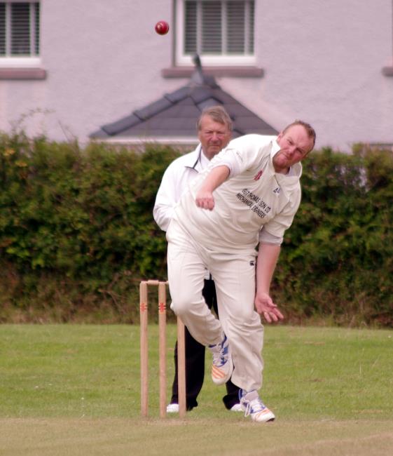 Brennan Martin - took a wicket for Hook