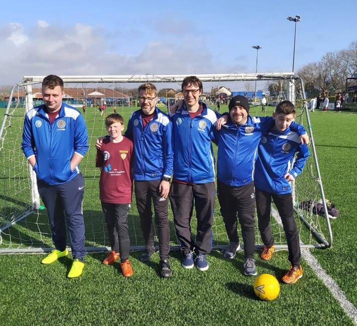 Brian Millard with Fishguard Thunderbolts