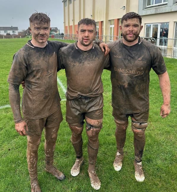 Brothers Owen, Josh and Kyle Hamer - all played key roles for Neyland