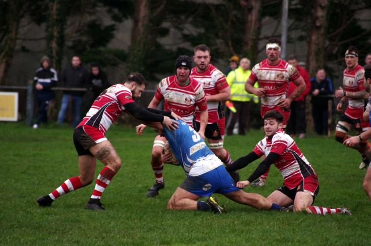 Terry Lovell on the charge