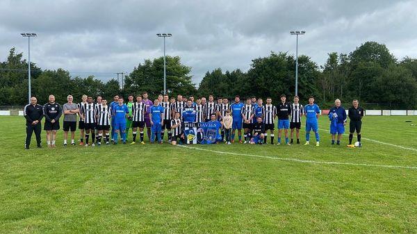 Garden Village and Hakin United pay tribute to Phil Jumbo Davies