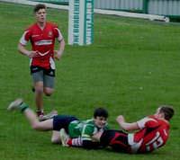 Steff steers Young Borderers to victory in epic clash