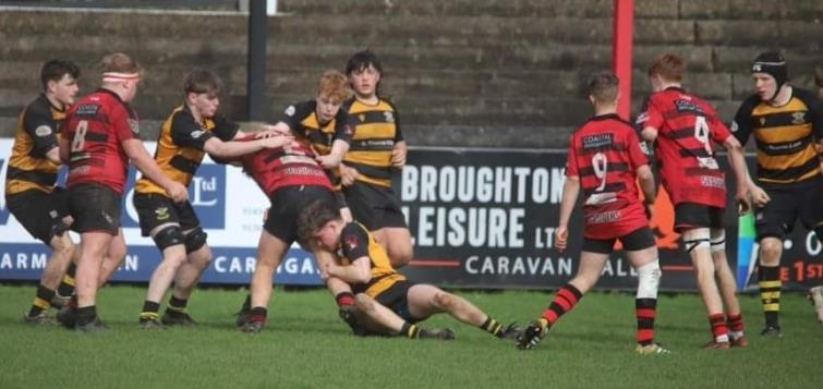 Good tackling in midfield