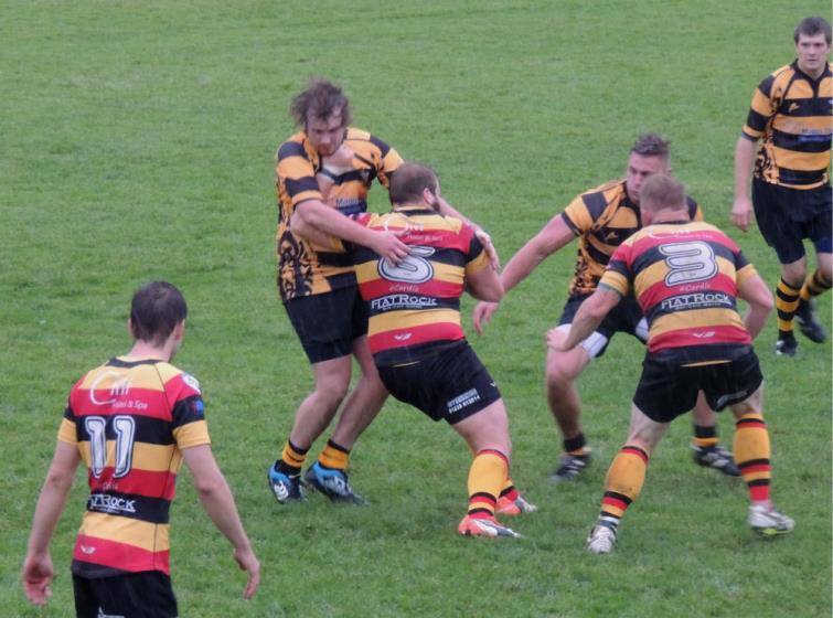 Good defence by The Wasps