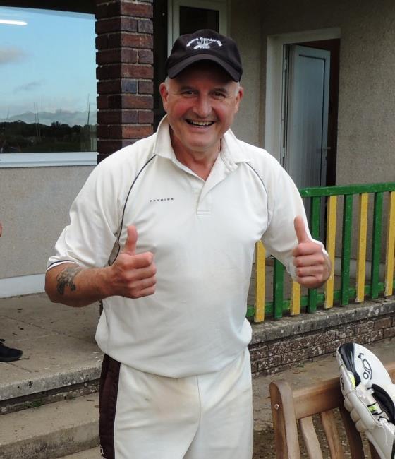 59 year old Gary Lloyd - Cheered off the pitch for the second day on the trot.