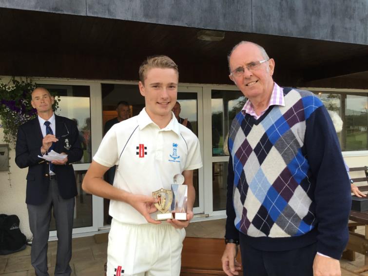 Man of match George James