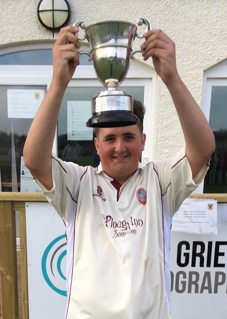 George Smith raises cup