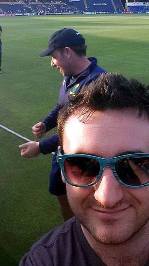  Watching Salts and Glamorgan 20/20 team at The Swalec Stadium – what a treat