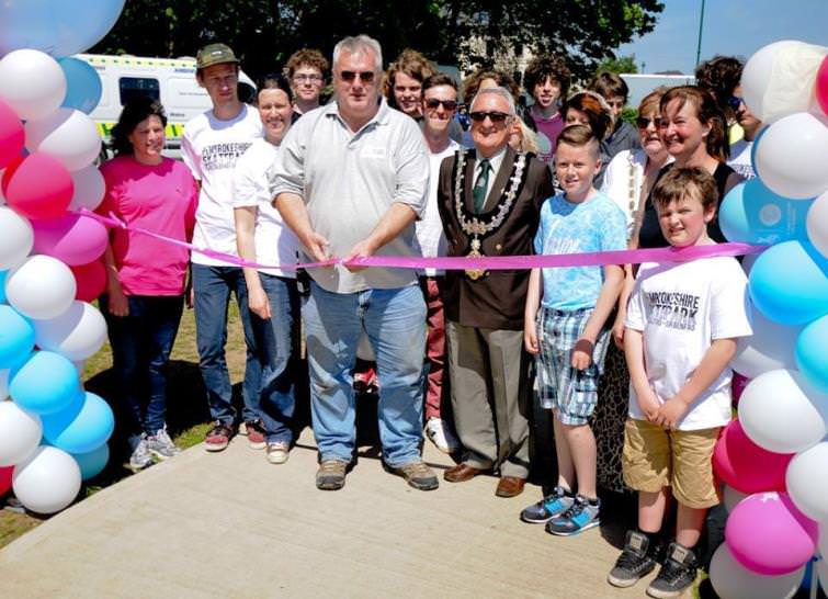 Geraint’s great with his sporting support