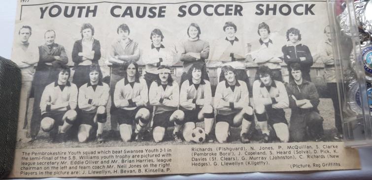 Glenn Murray in County Youth team