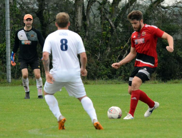 Greg Brown scored late winner For Clarbeston Road