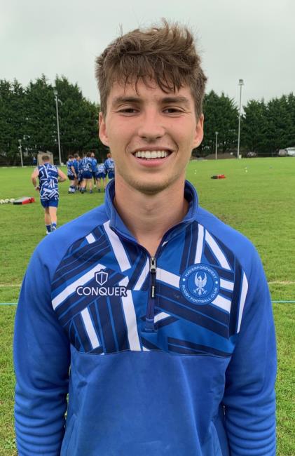 Guy Barrons - the full back grabbed a try for Haverfordwest