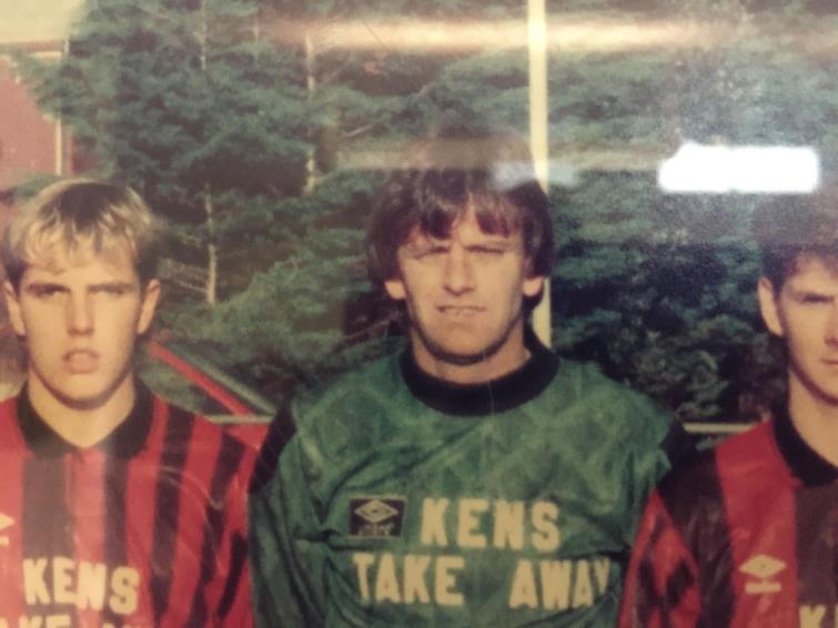 Goalkeeper Gwyn Payne
