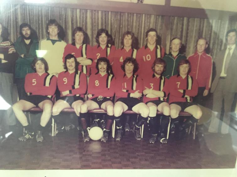 Goalkeeper Gwyn Payne - Goodwick United