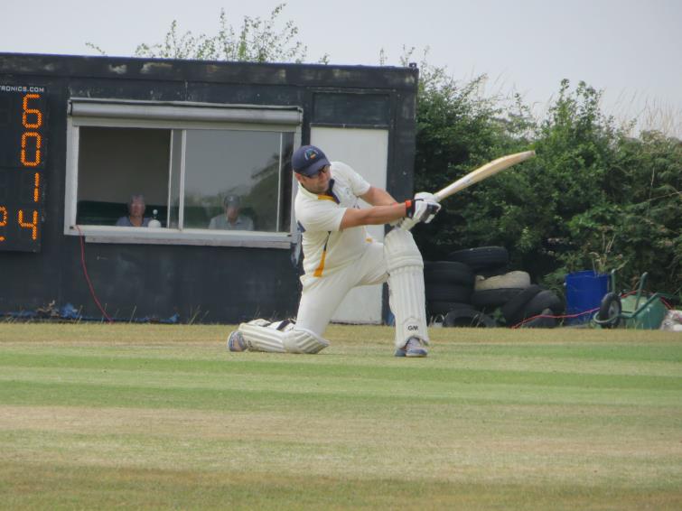 Ross Hardy in action for Kilgetty