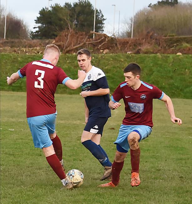 Action from Fishguard. Picture by John Morris