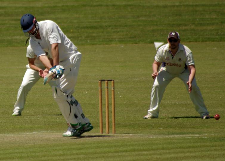 Doug Johnson - excellent knock of 68 for Twon 2nds