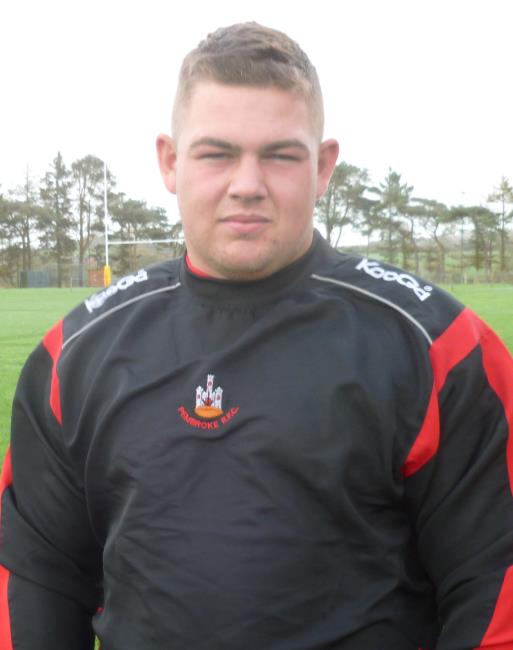 Dom Colman - two tries for Pembrokes flanker turned prop