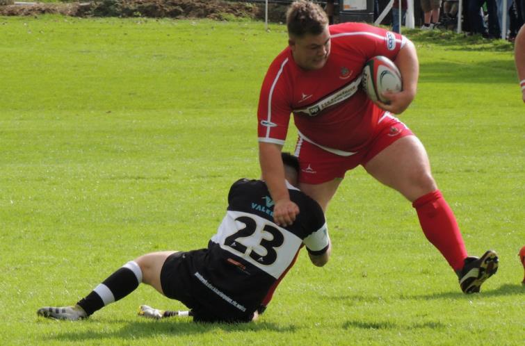 Dom Colman on a charge