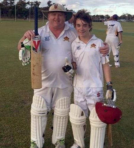 Dave Lovell and son Joe