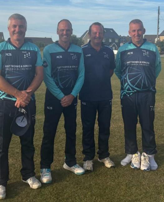 David Petrie, Keith James, Andrew Thomas and Jamie Phelps