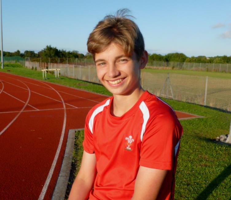 David’s a 1,500m hurdler of great promise!