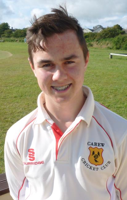 Dafydd Beven - to scored with 50 in Carew 2nds win