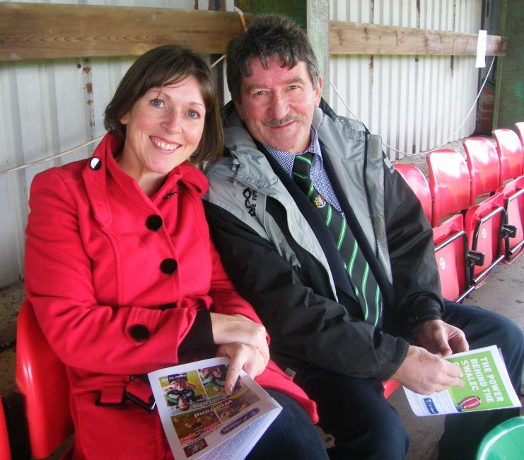 Dai John and daughter Louise