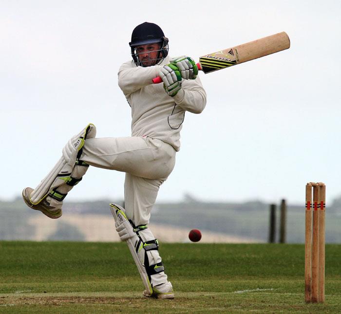 Another superb century for Dan Sutton of Johnston. Picture by Brian McKehon