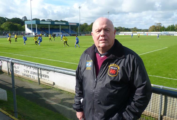 Danny Thomas at the Bridge Meadow Stadium