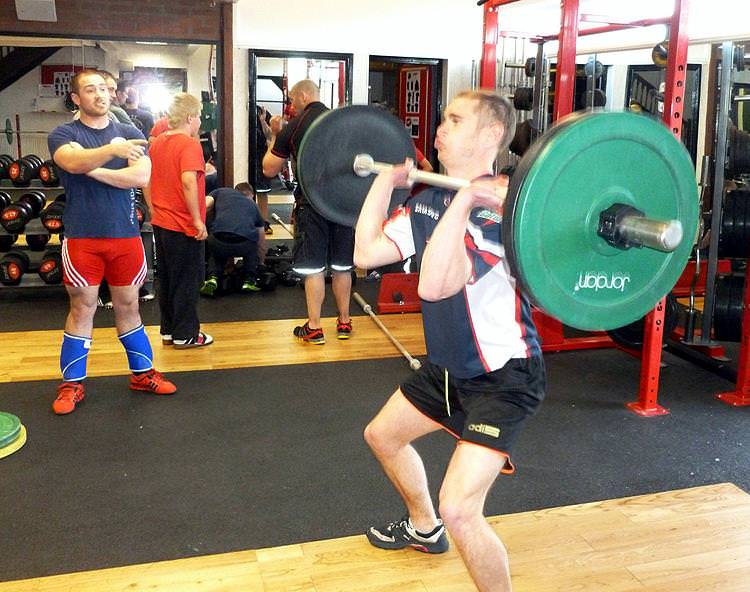Real determination from Fraser as Owain Rowlands looks on