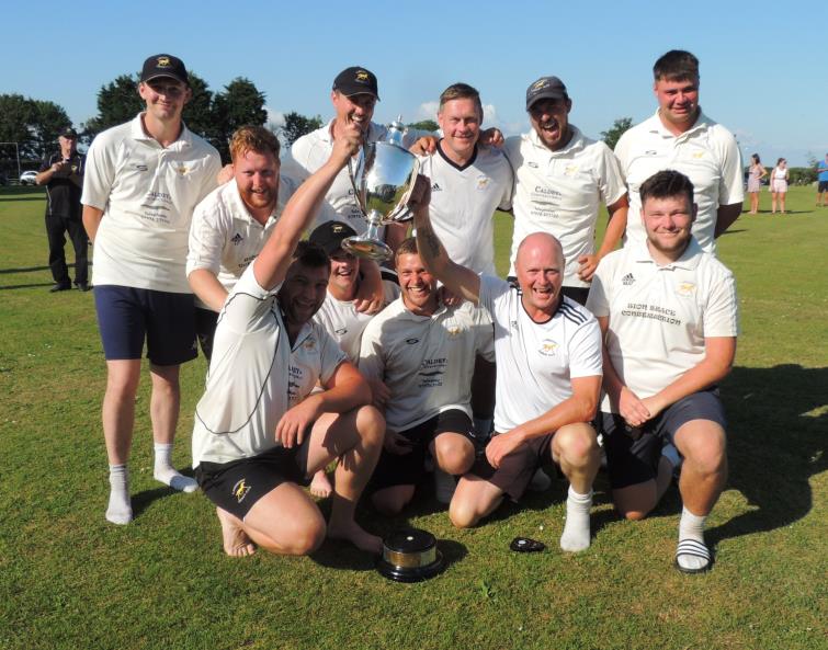 Delighted winners Lawrenny
