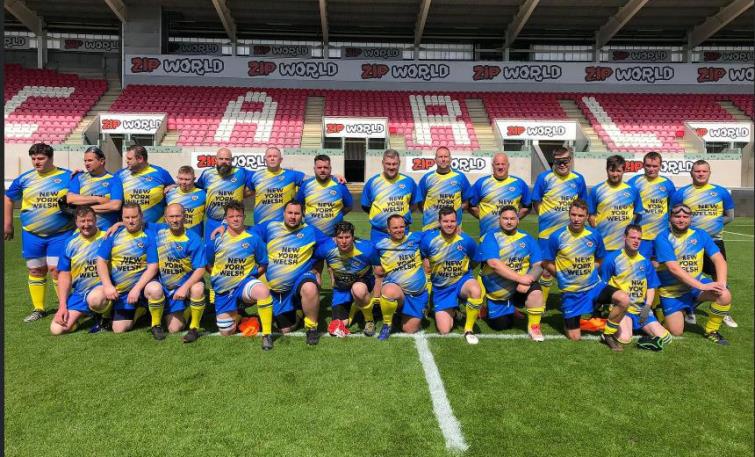 Delighted winners - Pembrokeshire Vikings