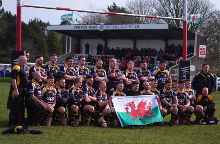 Deri line-up before kick-off