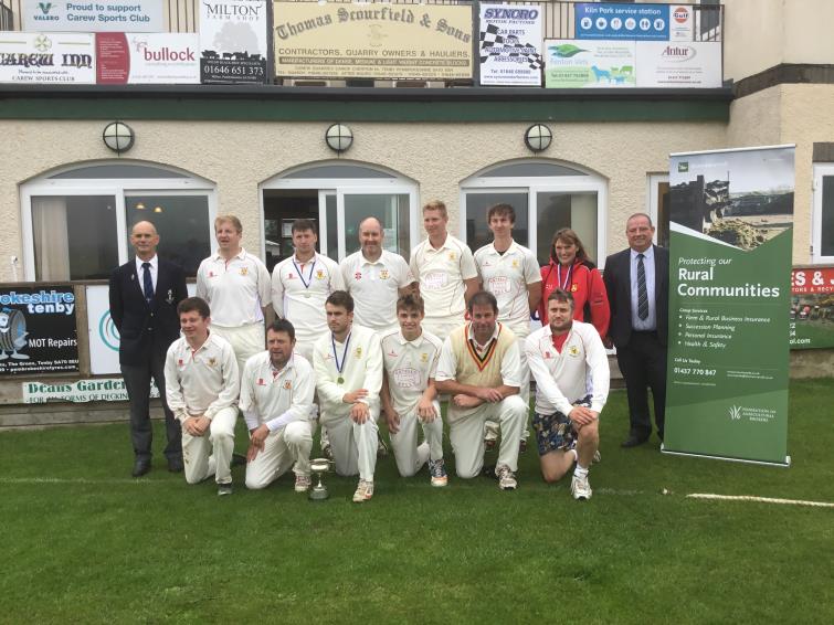 Second Division winners Carew