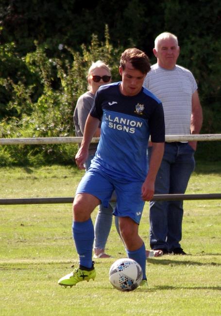 Dylan Davies - bagged four goals for Monkton Swifts