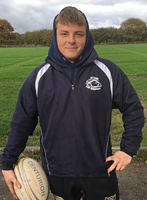 St Davids try scorer - Dylan Walsh