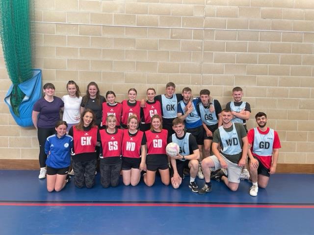 Under 16s and Seniors with a volunteer mens team